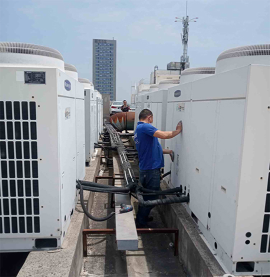 菏泽中央空调制热和不制冷系统维修方法